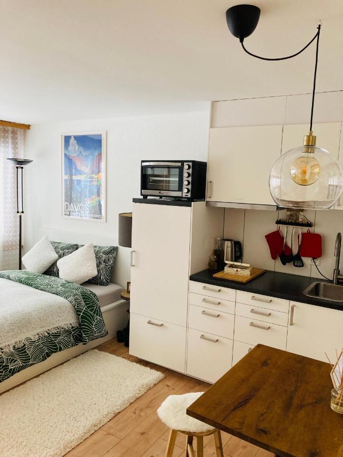 Your Pied-A-Terre In 다보스 외부 사진